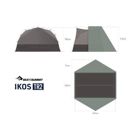 SEA TO SUMMIT - TENTE IKOS TR2