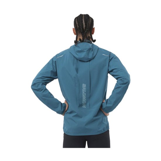 SALOMON - VESTE BONATTI TRAIL HOMME BLEUE FONCEE