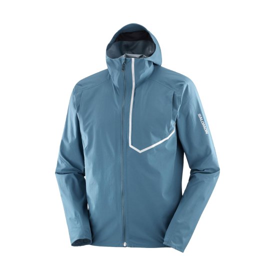 SALOMON - VESTE BONATTI TRAIL HOMME BLEUE FONCEE