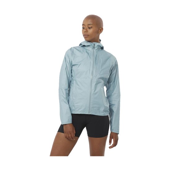 SALOMON - VESTE BONATTI WATERPROOF FEMME BLEUE