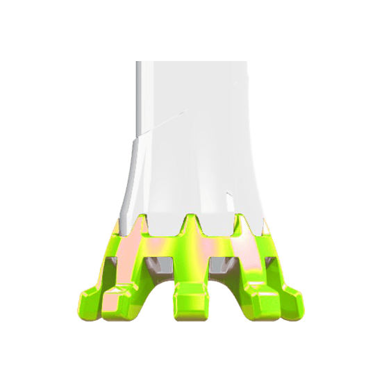 TSL - POINTES DE BÂTONS KIT CROSSOVER JAUNES ET BLANCHES