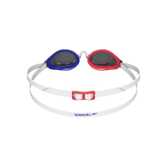 SPEEDO - LUNETTES DE NATATION FASTSKIN SPEEDSOCKET 2 MIROIR BLEU / ROUGE