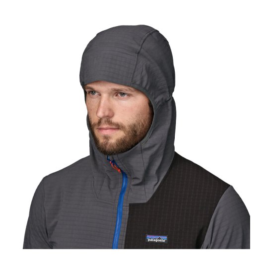 PATAGONIA - POLAIRE R1 TECHFACE CAPUCHE HOMME