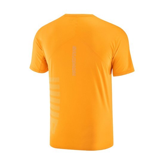 SALOMON - T-SHIRT SENSE AERO GFX HOMME ORANGE