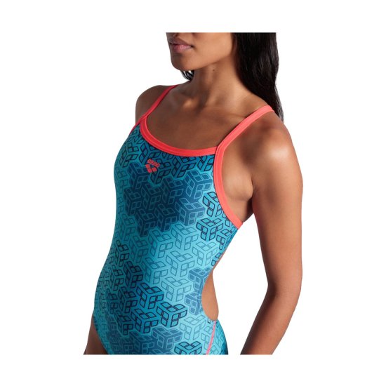 ARENA - MAILLOT DE BAIN CAMO KIKKO SWIMS FEMME