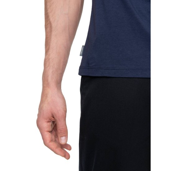 ICEBREAKER - T-SHIRT MERINO TENCEL COTON HOMME