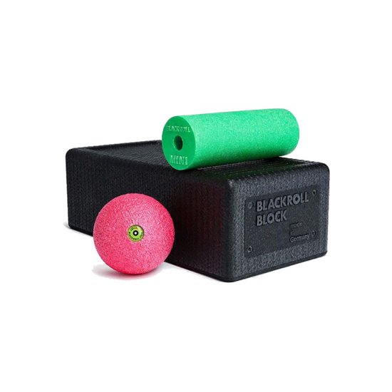 BLACKROLL - KIT AUTOMASSAGE ET YOGA BLOCK SET