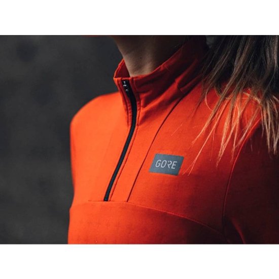 GORE - MAILLOT THERMIQUE 1/4 ZIP FEMME