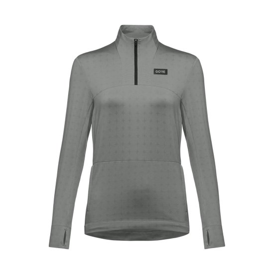 GORE - MAILLOT THERMIQUE 1/4 ZIP FEMME