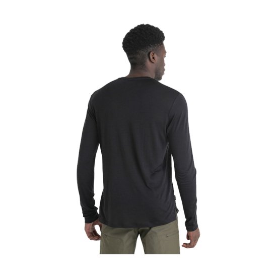 ICEBREAKER - T-SHIRT MANCHES LONGUES MERINOS SPHERE II HOMME