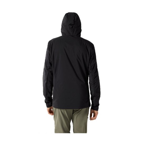 ARCTERYX - VESTE A CAPUCHE ATOM SL HOMME NOIRE