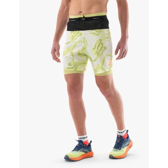 COMPRESSPORT - PANTALONCINO TRAIL RACING 2-IN-1 UOMO