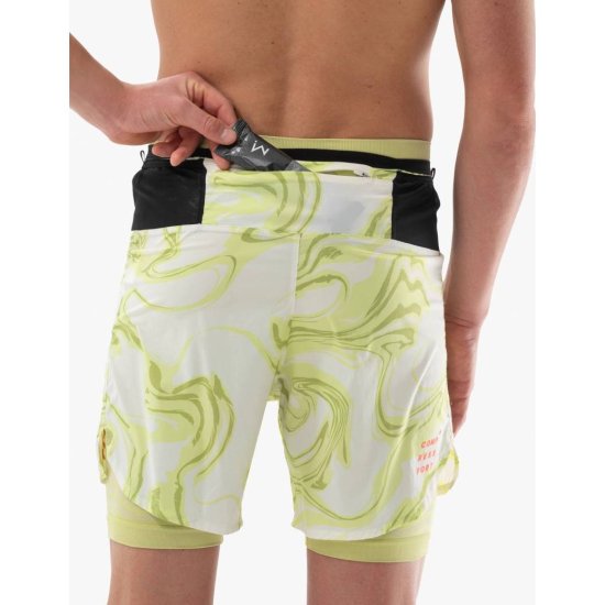 COMPRESSPORT - PANTALONCINO TRAIL RACING 2-IN-1 UOMO