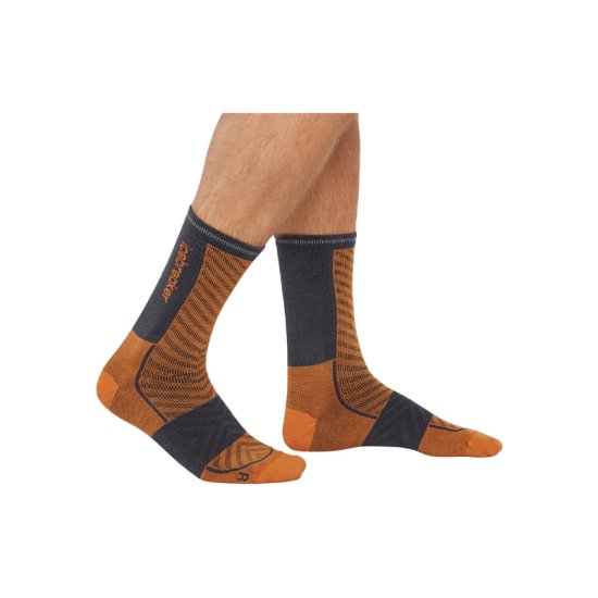 ICEBREAKER - CHAUSSETTES HAUTES MERINO RUN+ ULTRALIGHT HOMME