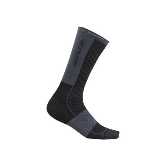 ICEBREAKER - CHAUSSETTES HAUTES MERINO RUN+ ULTRALIGHT HOMME