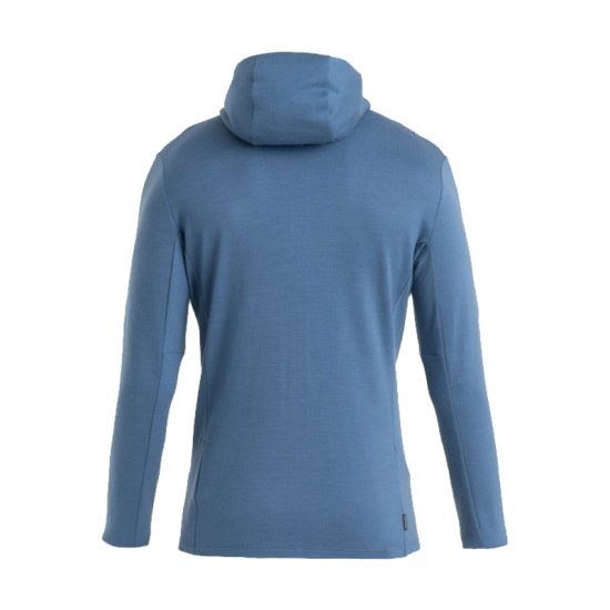 ICEBREAKER - VESTE MERINO 260 QUANTUM IV CAPUCHE HOMME