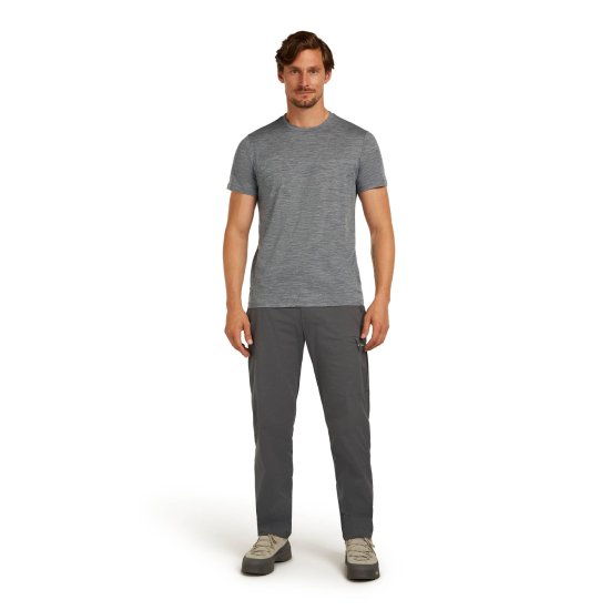 ICEBREAKER - MAGLIA MERINOS 150 MANICHE CORTE TECH LITE III UOMO