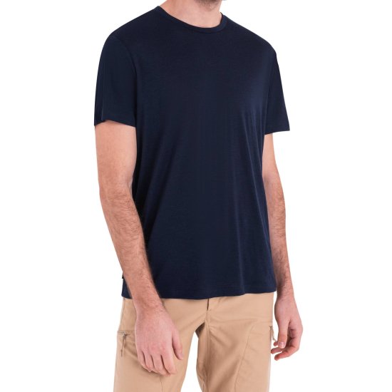 ICEBREAKER - MAGLIA MERINOS 150 MANICHE CORTE TECH LITE III UOMO