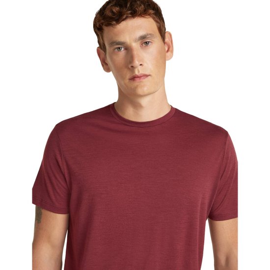ICEBREAKER - T-SHIRT MERINOS 150 MANCHES COURTES TECH LITE III HOMME