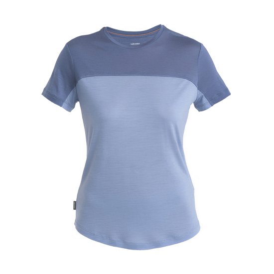 ICEBREAKER - T-SHIRT MERINO 125 COOL LITE SPHERE III COLOUR BLOCK FEMME