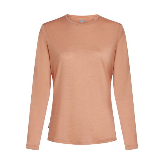 ICEBREAKER - T-SHIRT ML MERINO 125 COOL LITE SPHERE III DONNA