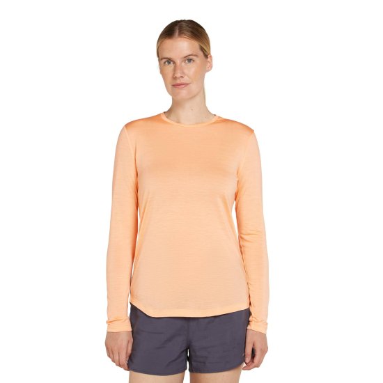 ICEBREAKER - T-SHIRT ML MERINO 125 COOL LITE SPHERE III DONNA