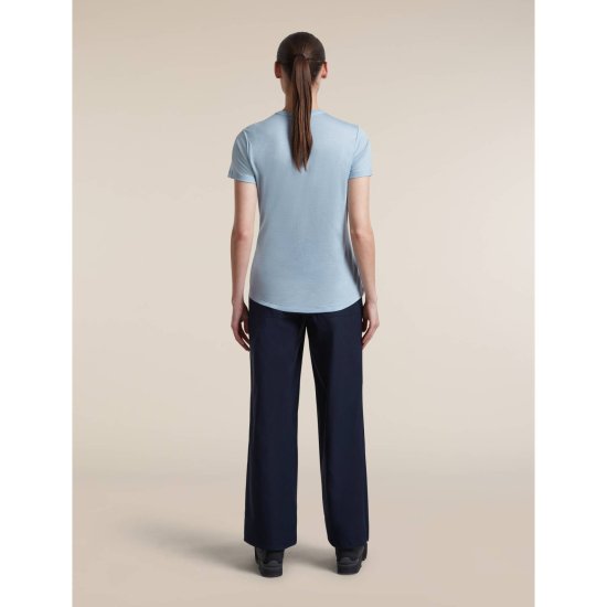 ICEBREAKER - T-SHIRT MERINO 125 COOL LITE SPHERE III FEMME