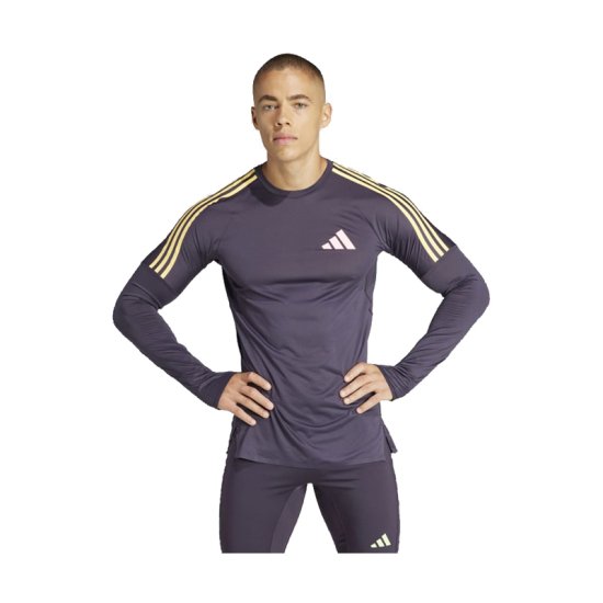 ADIDAS - T-SHIRT MANCHES LONGUES ÉLITE ATHLÈTE  HOMME