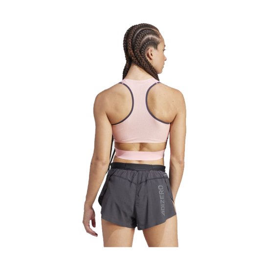 ADIDAS - BRASSIÈRE CROP TOP ÉLITE ATHLÈTE ROSE