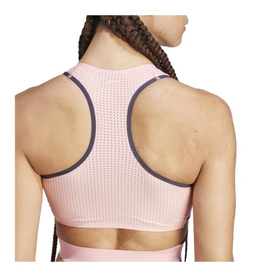 ADIDAS - BRASSIÈRE CROP TOP ÉLITE ATHLÈTE ROSE