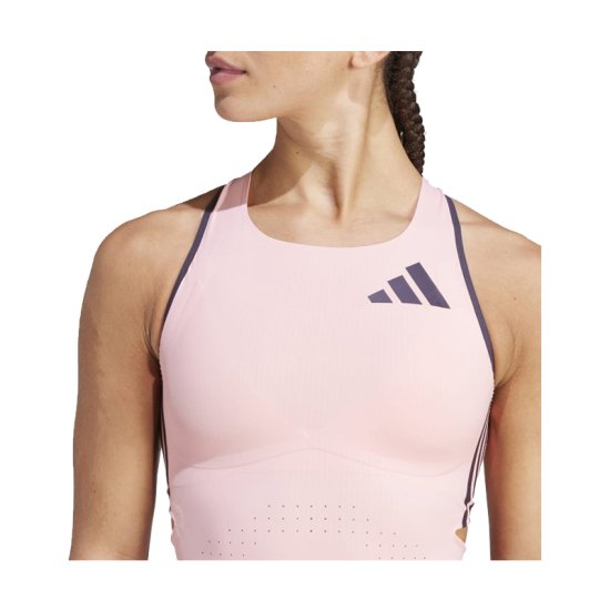 ADIDAS - BRASSIÈRE CROP TOP ÉLITE ATHLÈTE ROSE