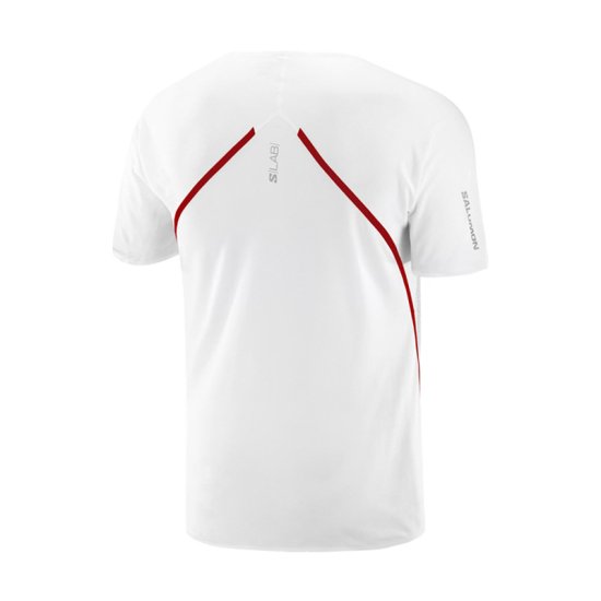 SALOMON - T-SHIRT S/LAB SPEED HOMME BLANC