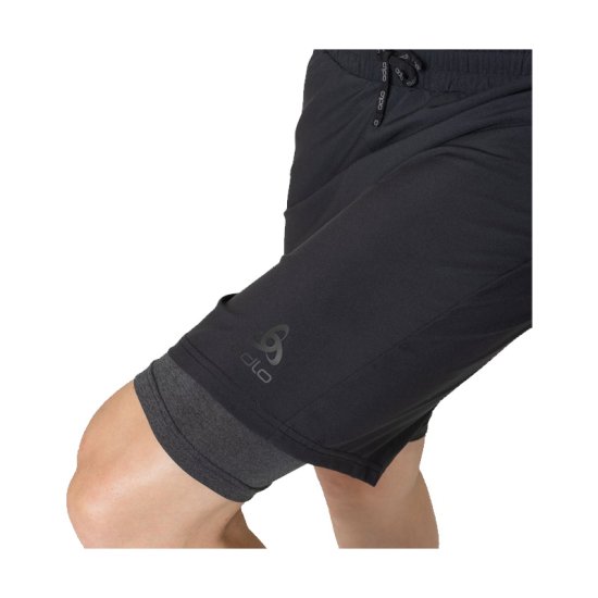 ODLO - SHORT 2-EN-1 ACTIVE 365 18CM HOMME