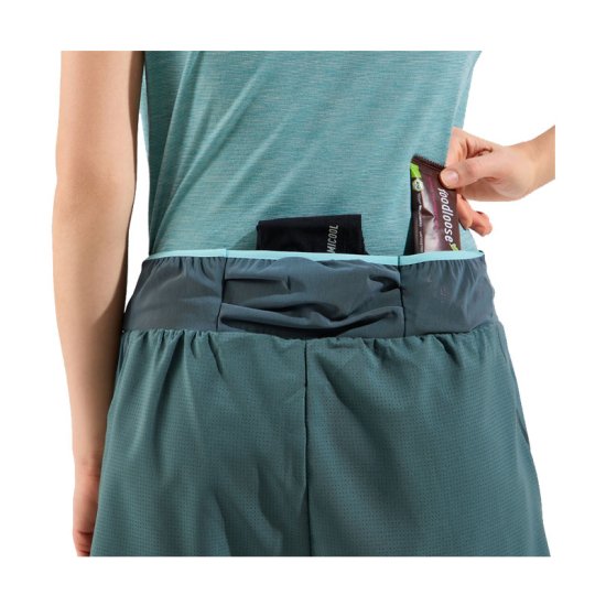 ODLO - SHORT 2-EN-1 X-ALP TRAIL 15CM FEMME