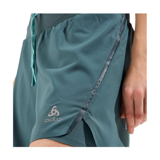 ODLO - SHORT 2-EN-1 X-ALP TRAIL 15CM FEMME