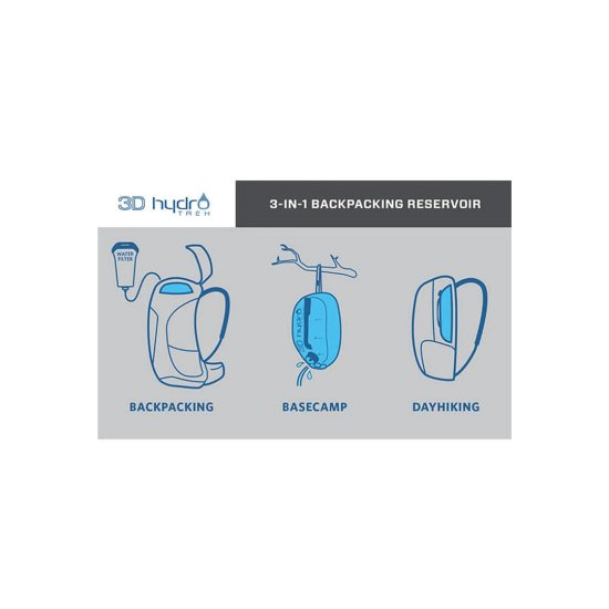GREGORY - Réservoir 3D HYDRO TREK 3L