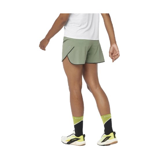 SALOMON - SHORT SENSE AERO 5 FEMME VERT