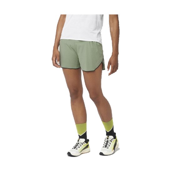 SALOMON - SHORT SENSE AERO 5 FEMME VERT