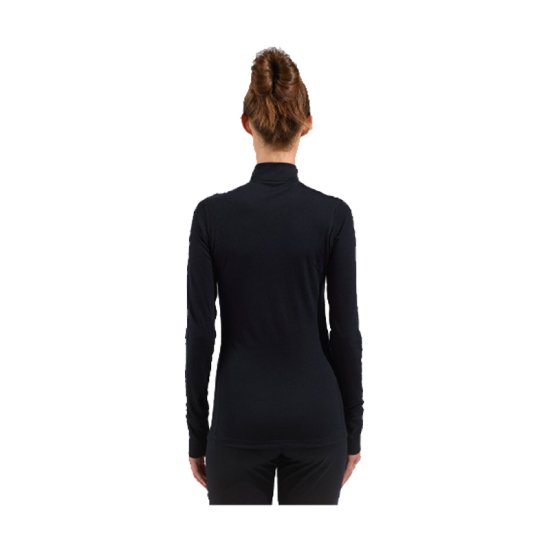 ODLO - SOUS-COUCHE DEMI-ZIP MERINO 200 NATURAL FEMME
