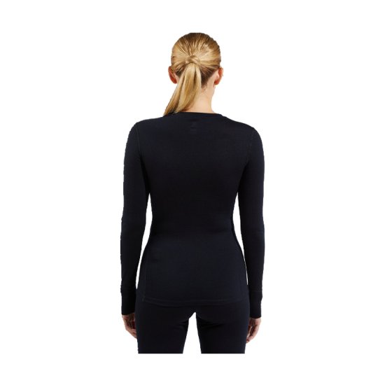 ODLO - T-SHIRT MANCHES LONGUES 100% MERINO WARM FEMME
