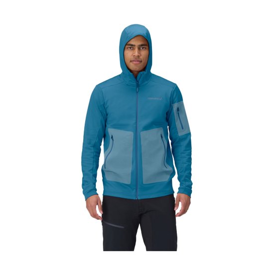 NORRONA - POLAIRE FALKETIND WARM2 STRETCH CAPUCHE HOMME