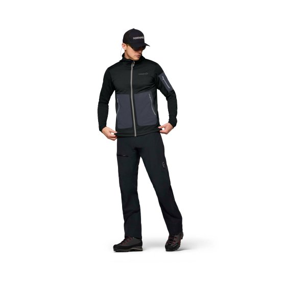 NORRONA - PILE FALKETIND WARM2 STRETCH CON CAPPUCCIO UOMO