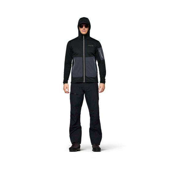 NORRONA - PILE FALKETIND WARM2 STRETCH CON CAPPUCCIO UOMO