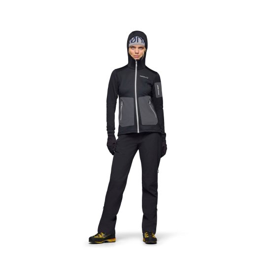 NORRONA - PILE FALKETIND WARM2 STRETCH CON CAPPUCCIO DONNA