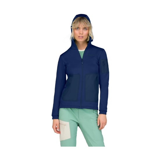 NORRONA - POLAIRE FALKETIND WARM2 STRETCH CAPUCHE FEMME