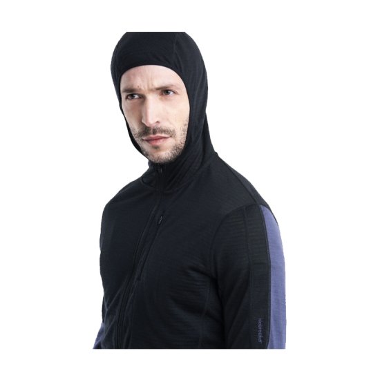 ICEBREAKER - VESTE MERINO 200 REALFLEECE DESCENDER HOMME