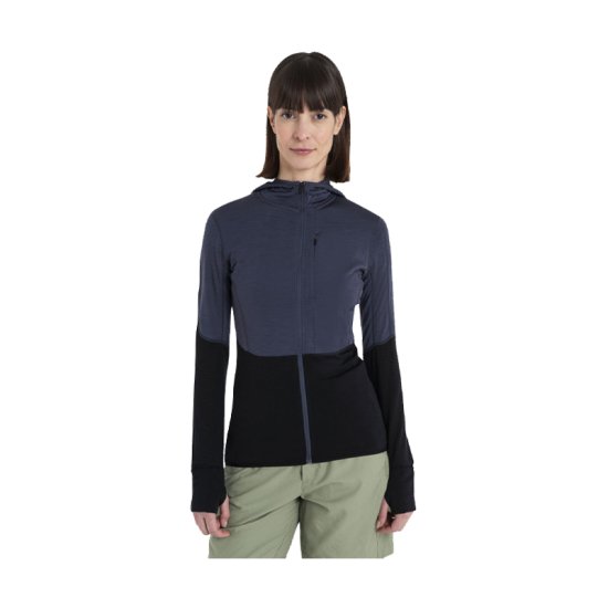 ICEBREAKER - VESTE MERINO 200 REALFLEECE FEMME