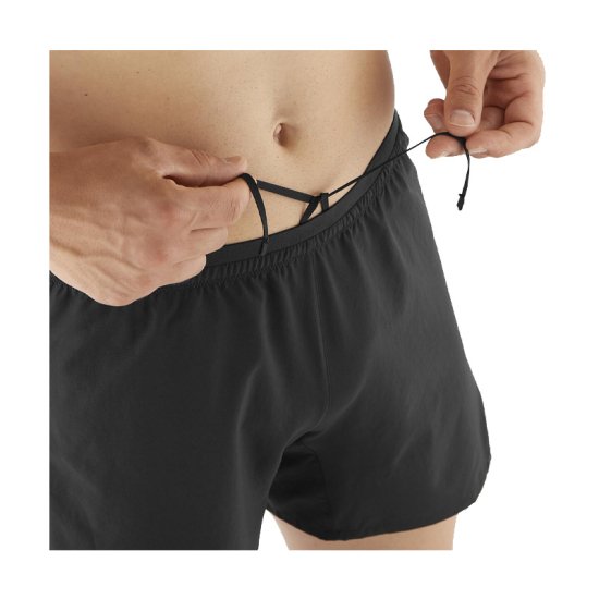 SALOMON - SHORT CROSS 7" HOMME NOIR