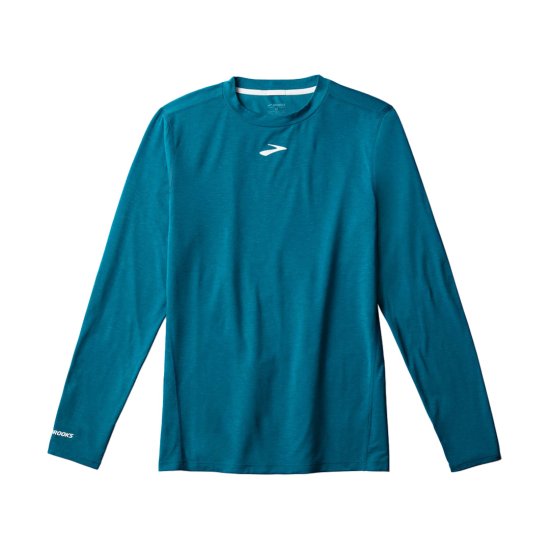 BROOKS - T-SHIRT MANICHE LUNGHE HIGH POINT UOMO