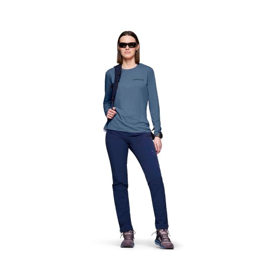 NORRONA - T-SHIRT MANICHE LUNGHE FEMUND TECH DONNA